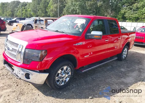 2012 Ford F-150 Lariat from USA, damaged, VIN 1FTFW1CT7CFB20318